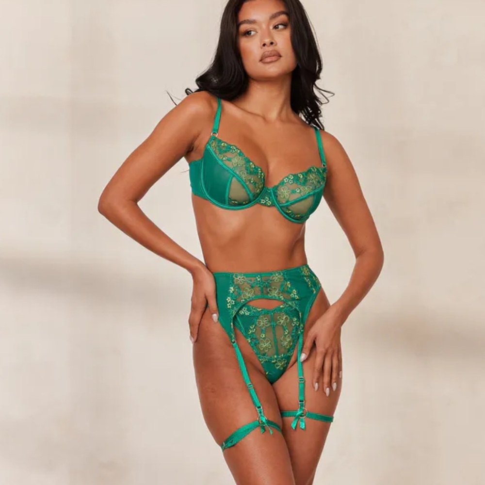 Emerald Lingerie Set